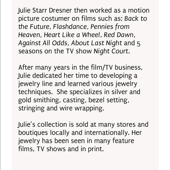 Julie Starr Dresner Pink Saphire and Black Diamond Pendant - Picture 4 of 14